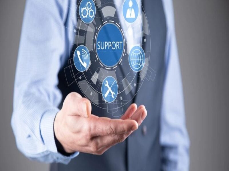 Professional customer service team