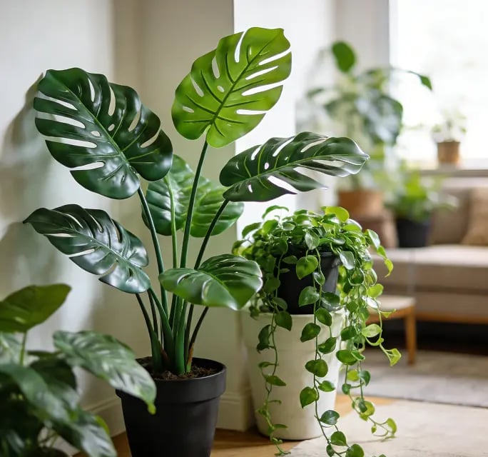 home-decoration-artificial-plants