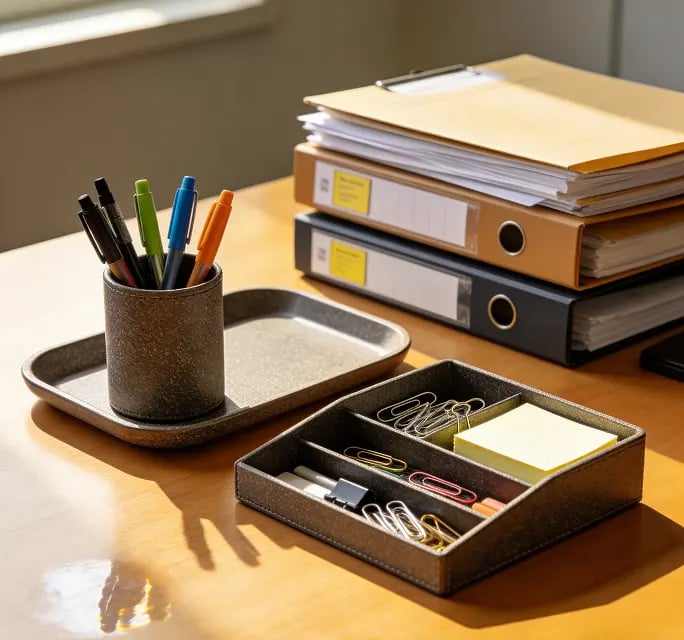 stationery-Desk-Organization