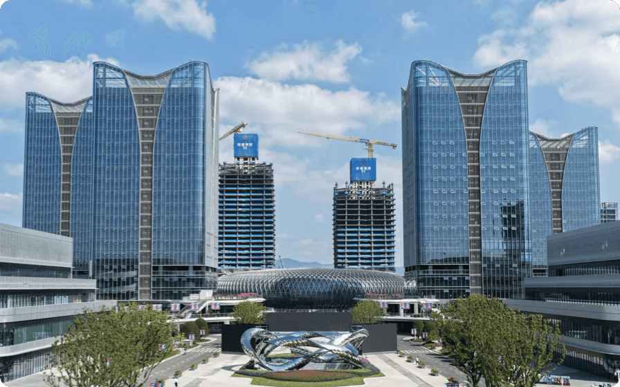 yiwu market-district 6 skyline