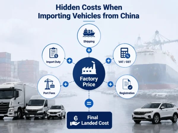 vehicle landed cost calculation