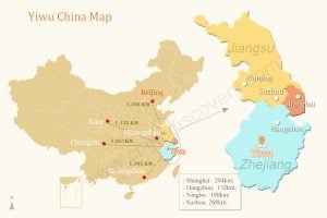 Map-of-China-highlighting-Yiwu-and-Guangzhou-locations