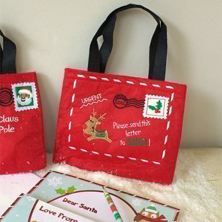 Christmas Felt Box Christmas Felt Box