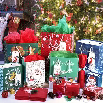 Christmas Paper Gift Bags4 Christmas Paper Gift Bags4