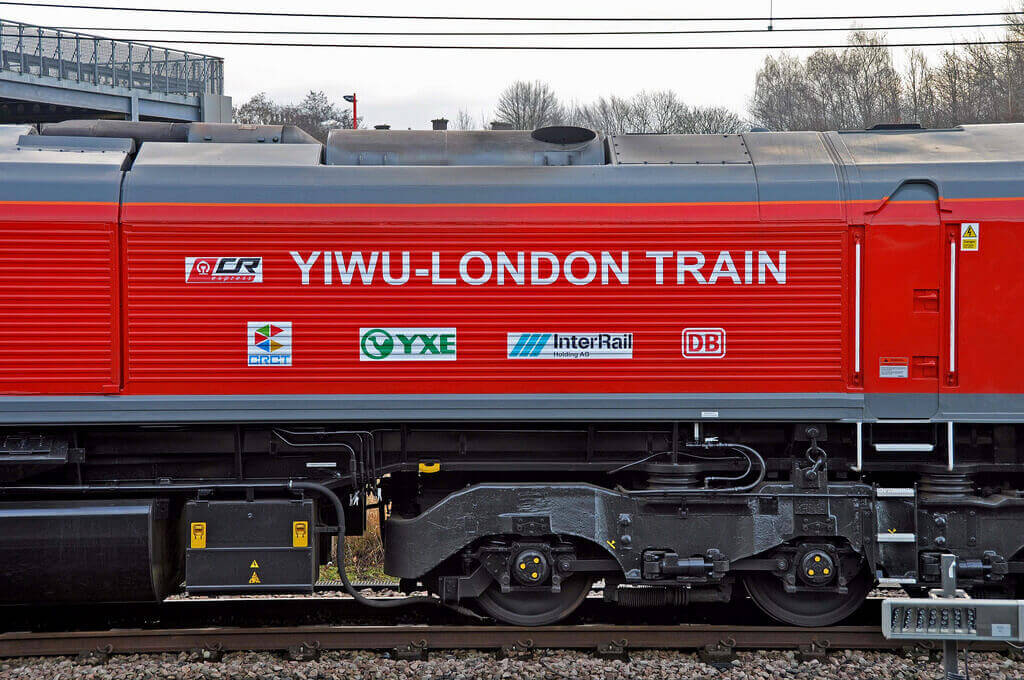 yiwu to London Railway