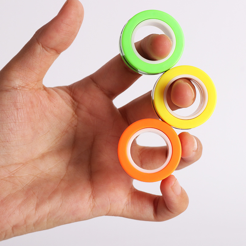 magnetic fidget rings