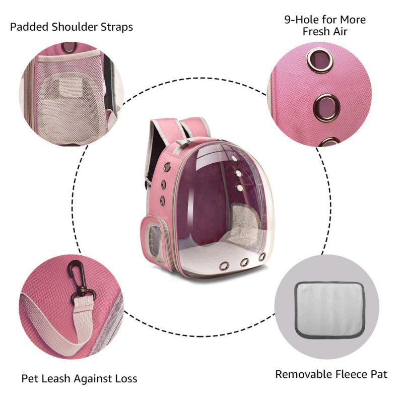 Cat-Carrier-Bags-Breathable-Pet-Carriers-Small-Dog-Cat-Backpack-Travel-Space-Capsule-Cage-Pet-Transp