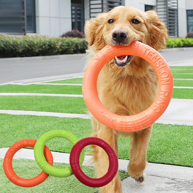 Pet-Flying-Discs-EVA-Dog-Training-Ring-Puller-Resistant-Bite-Floating-Toy-Puppy-Outdoor-Interactive-