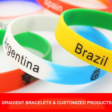 Gradient bracelets and other support for customized products (1)