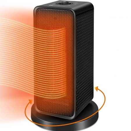 Vertical shaking head fan heater (1)