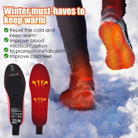 usb charging remote control heating insole (3)