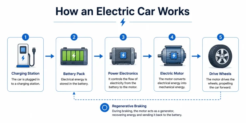 How an Electric Car Works